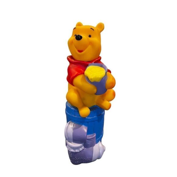 Vintage 90s DISNEY JOHNSON & JOHNSON BUBBLE BATH BOTTLE WINNIE POOH - Picture 1 of 10
